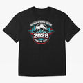 World Soccer Tournament Cup 2026 Kansas City Oversized T-Shirt Bring International Match Energy to the FIFA World Cup 2026 Group Stage Journey through Neymar Highlights, Spain and Netherlands Pride, Worldwide Fan Energy, Dramatic Goals, Stadium