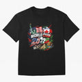 2026 North America Football Championship Oversized T-Shirt Bring Trophy Dreams to FIFA World Cup 2026 Inspired by Messi, Netherlands Energy, Vintage Soccer Flavor, Modern Football Stars, National Flags and Final Night Emotion; Created for Match Day